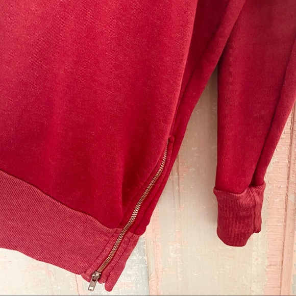 Make Offer Wildfox Essentials Charmed Hoodie Red - Picture 7 of 8